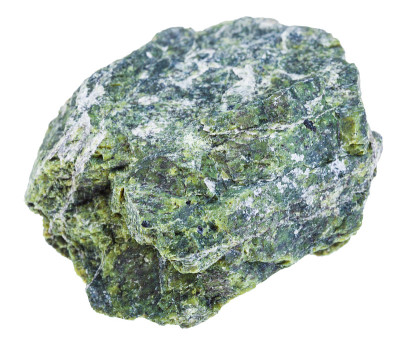 分离的蛇纹石标本
