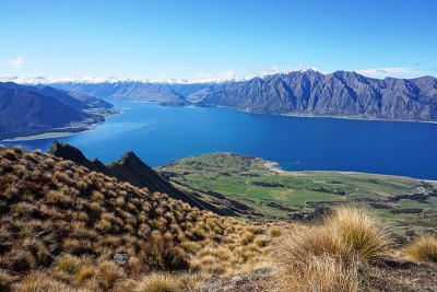 新西兰瓦纳卡地峡峰徒步旅行