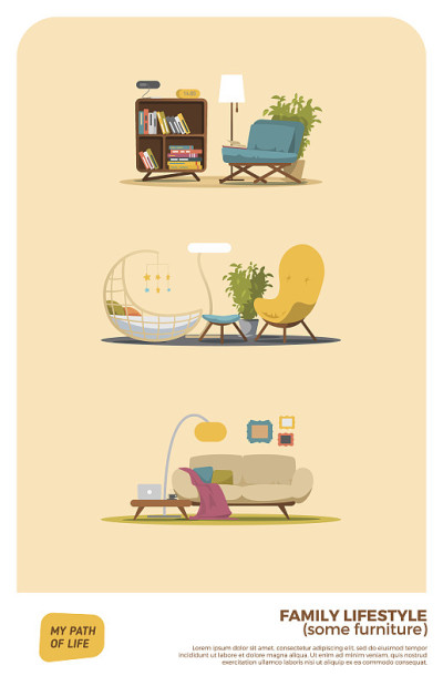 一些家具
