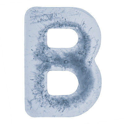冰中的字母B
