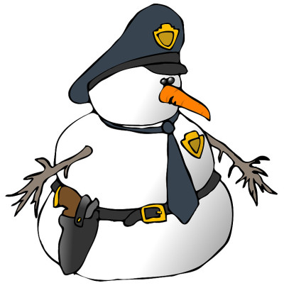 雪人警察
