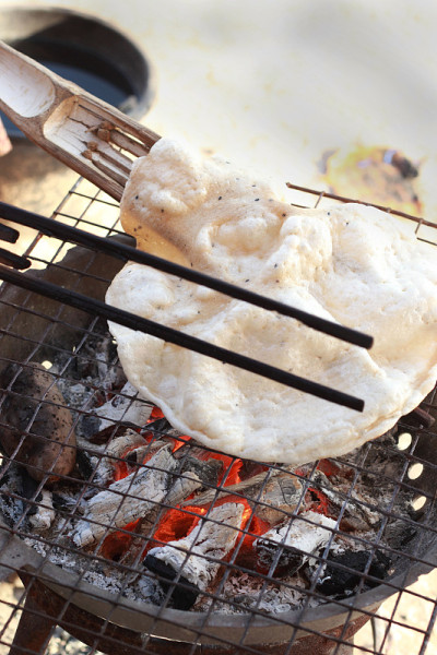 糯米饭烤亚洲食物