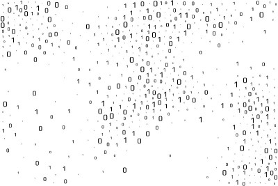 Binary data vector design element. Digital abstrac