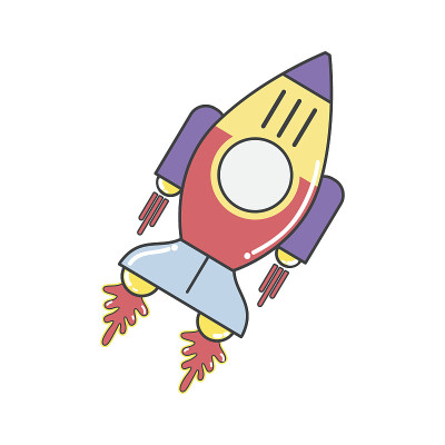 太空火箭星系天空旅行