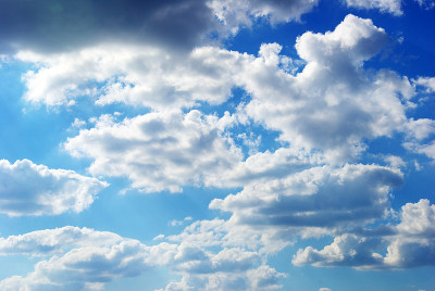 蓝色的天空