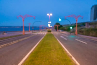 西班牙，La Coruña长廊。