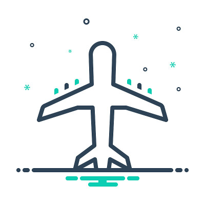 航空公司的飞机