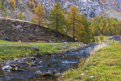 alpe devero 秋季 风景