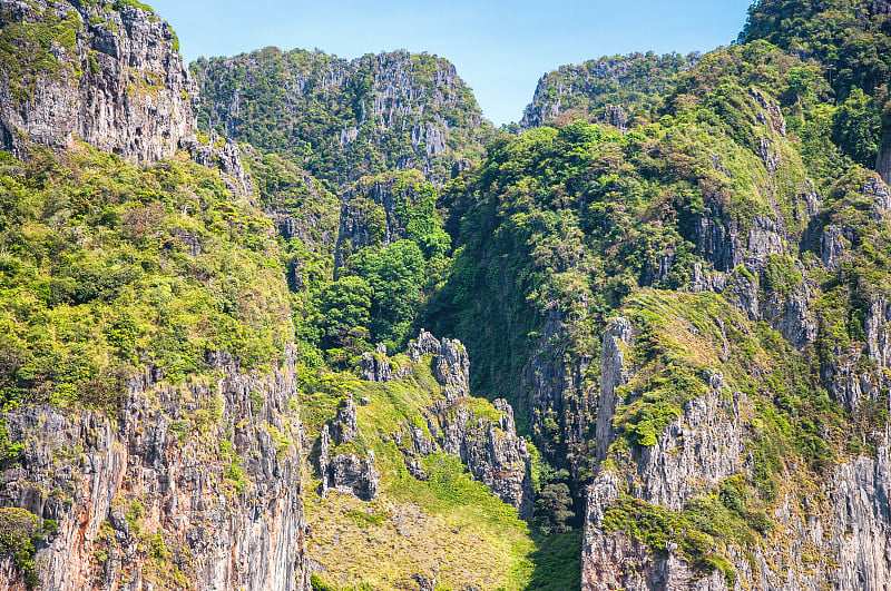 热带海岛岩