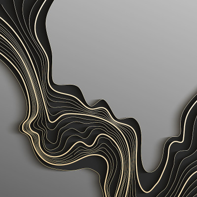 Map line of topography. Vector abstract topographi
