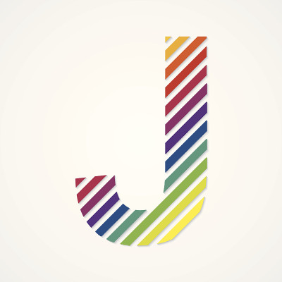 字母表。字母J