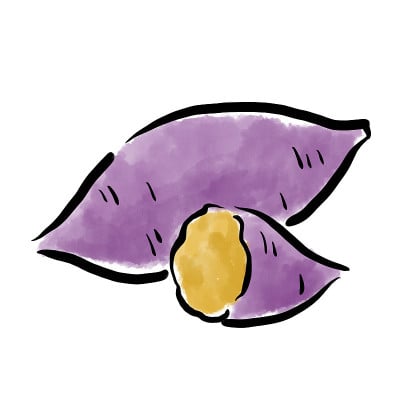 红薯蔬菜插图