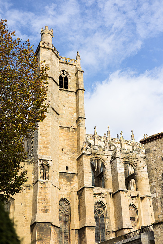 Narbonne (Occitanie，法国)的Saint-Just-et-Saint-Pasteu