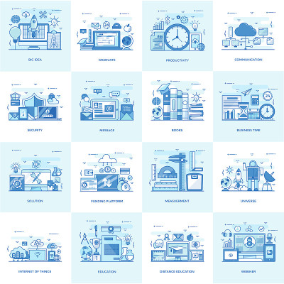 Modern Concepts Illustrations