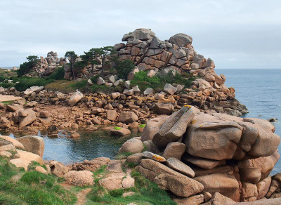 在Perros-Guirec