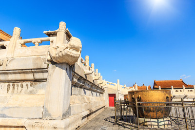 世界著名的历史文化纪念碑，中国北京紫禁城