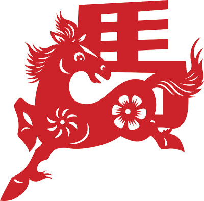 中国的生肖是马年