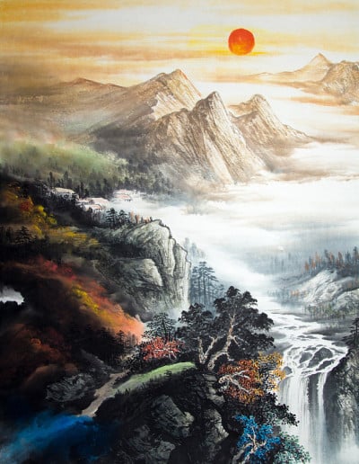 中国传统山水画
