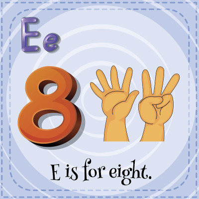 字母E