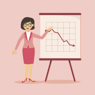 女商人表示下