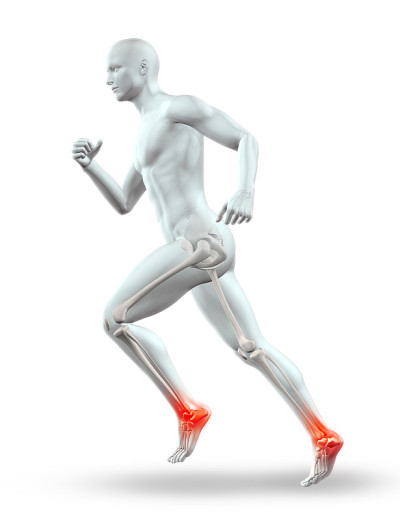 3D男性形象运行与骨骼
