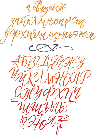 向量斯拉夫字母