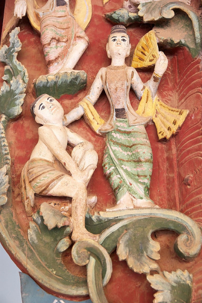 Shwezigon宝塔，图表，缅甸