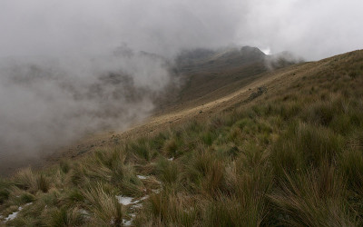 皮钦查火山的景色