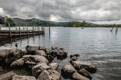 英格兰湖区的Derwentwater