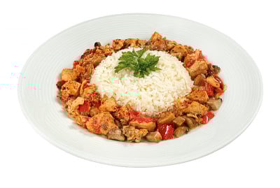 鸡和米饭