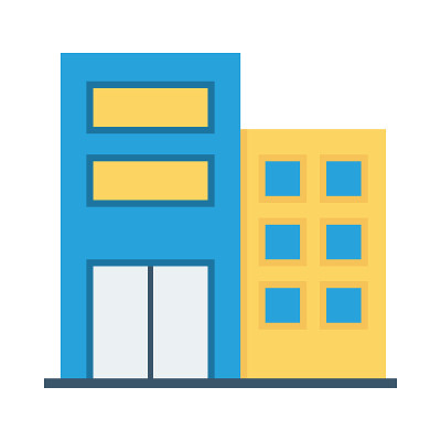 建筑平面矢量图标