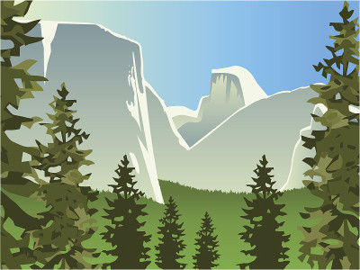 约塞米蒂山谷