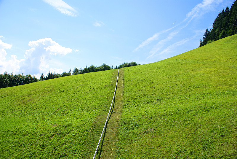 阿尔卑斯山的夏季景点