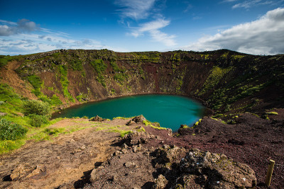 心形克里奥火山喷口