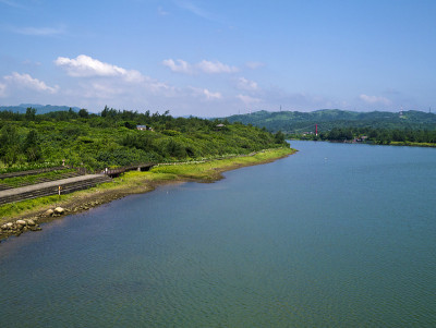 美丽的太平洋海岸线