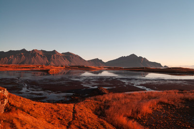 冰岛Hornafjordur、南