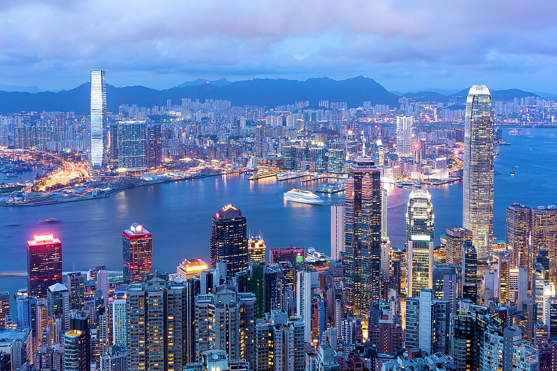 香港著名夜景