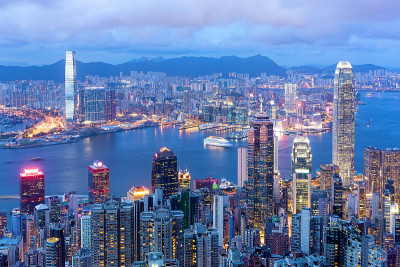 香港著名夜景