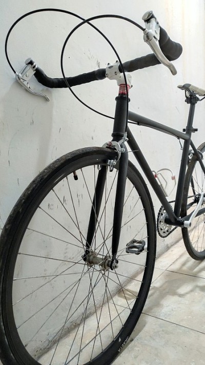 黑色彩色Fixie