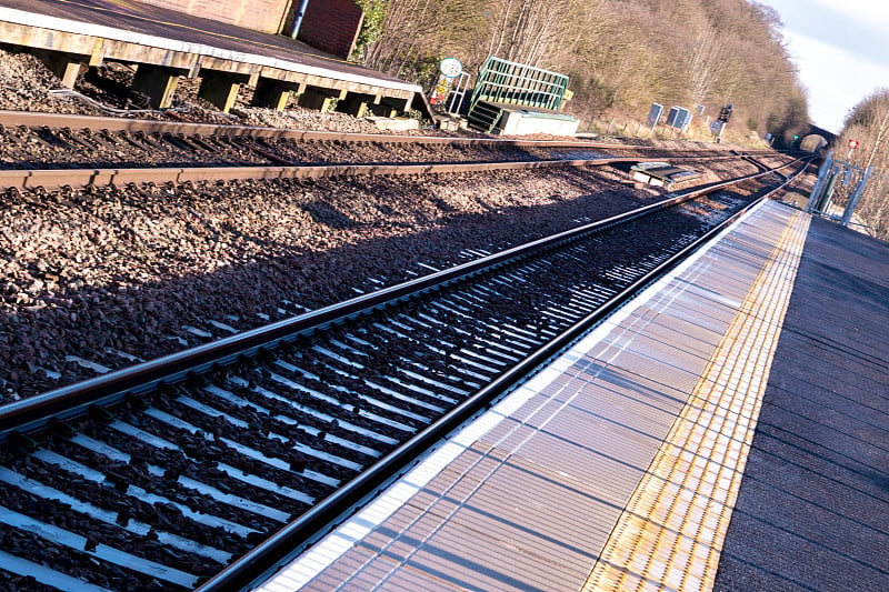 Train Station Platform View