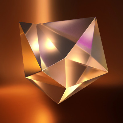 美丽、轻盈、优雅的背景。3d渲染，3d渲染。