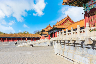 世界著名的历史文化纪念碑，中国北京紫禁城
