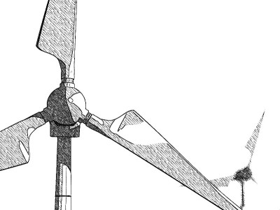 风电场草图(由ToonCamera/CodeOrgana制作)