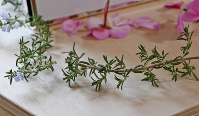 美丽的花束、花瓣或排列