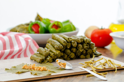 传统的土耳其食物:玛