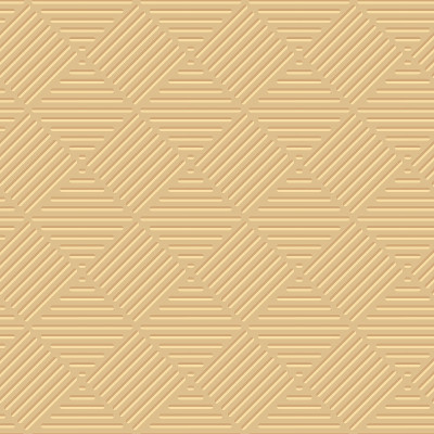 淡黄色的三维几何图案