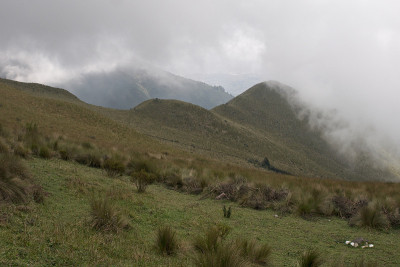 皮钦查火山的景色