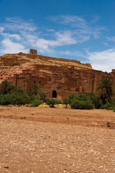 Aït Benhaddou的粘土建筑