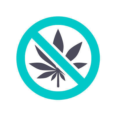 灰色绿松石图标上的白色背景