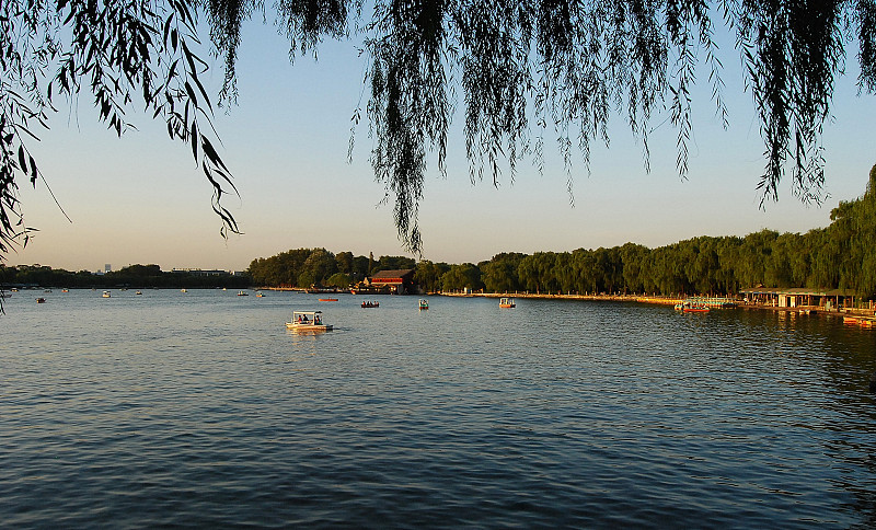 北京的北海在北海公园